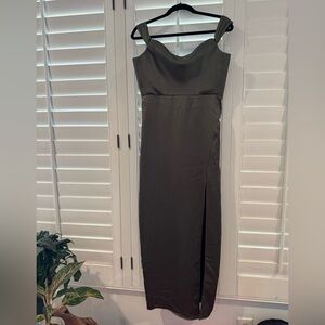 Jenny Yoo Olive Green Bridesmaid Dress